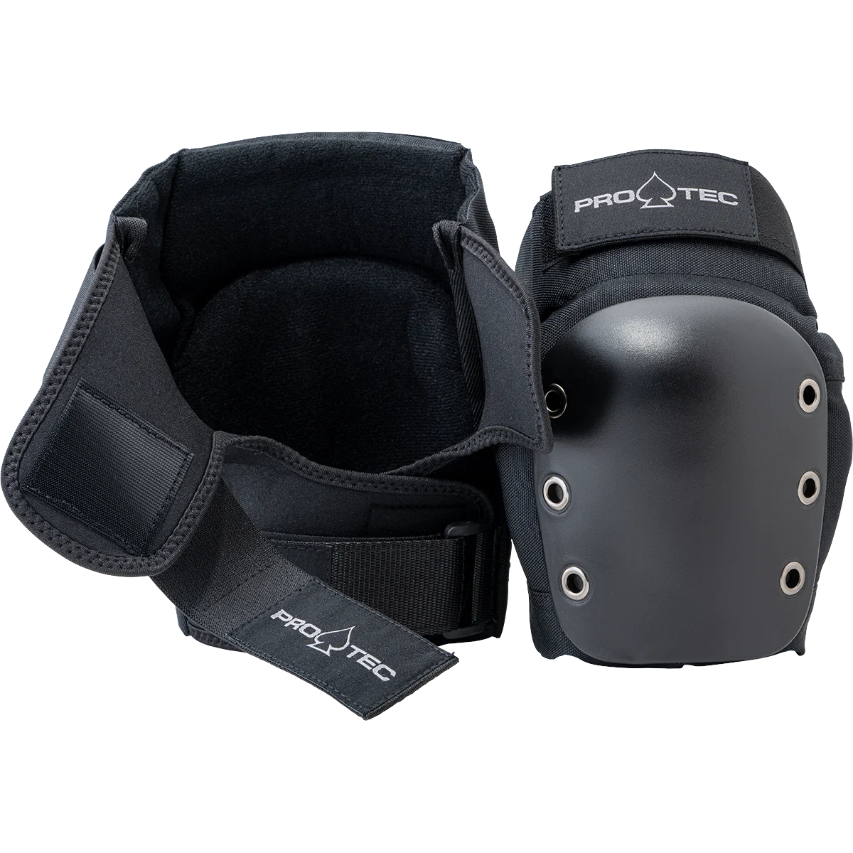 Protec Adult Street Gear Open Back Pad Set Black