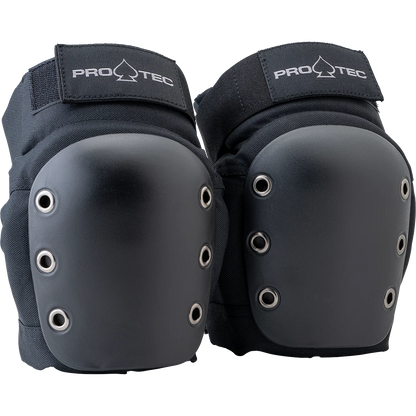 Protec Adult Street Gear Open Back Pad Set Black