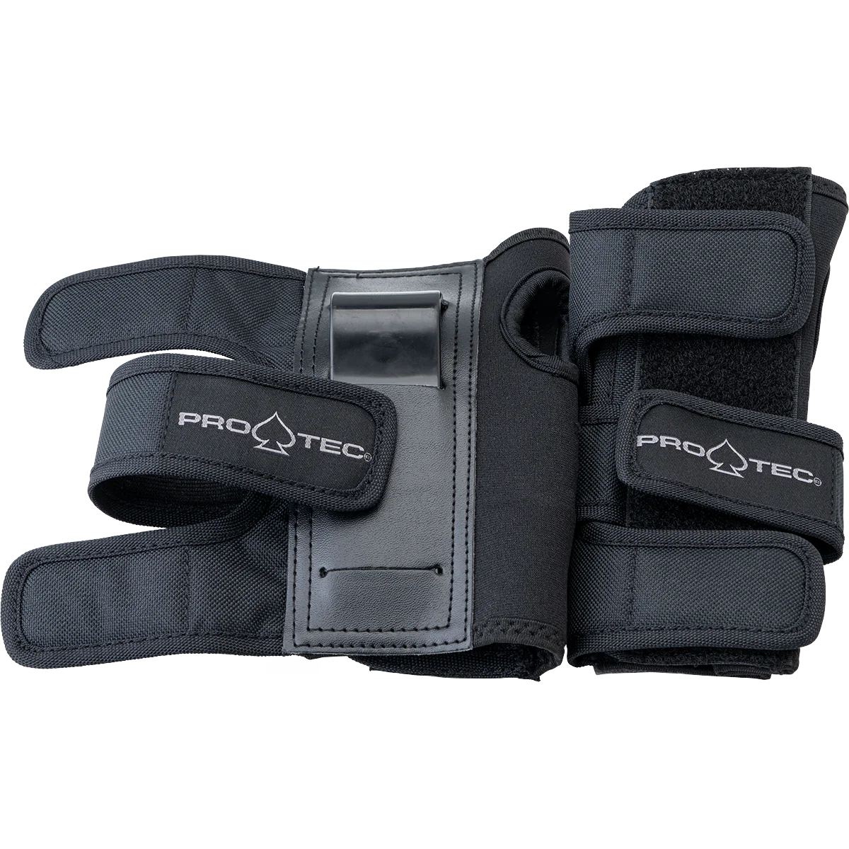 Protec Adult Street Gear Open Back Pad Set Black