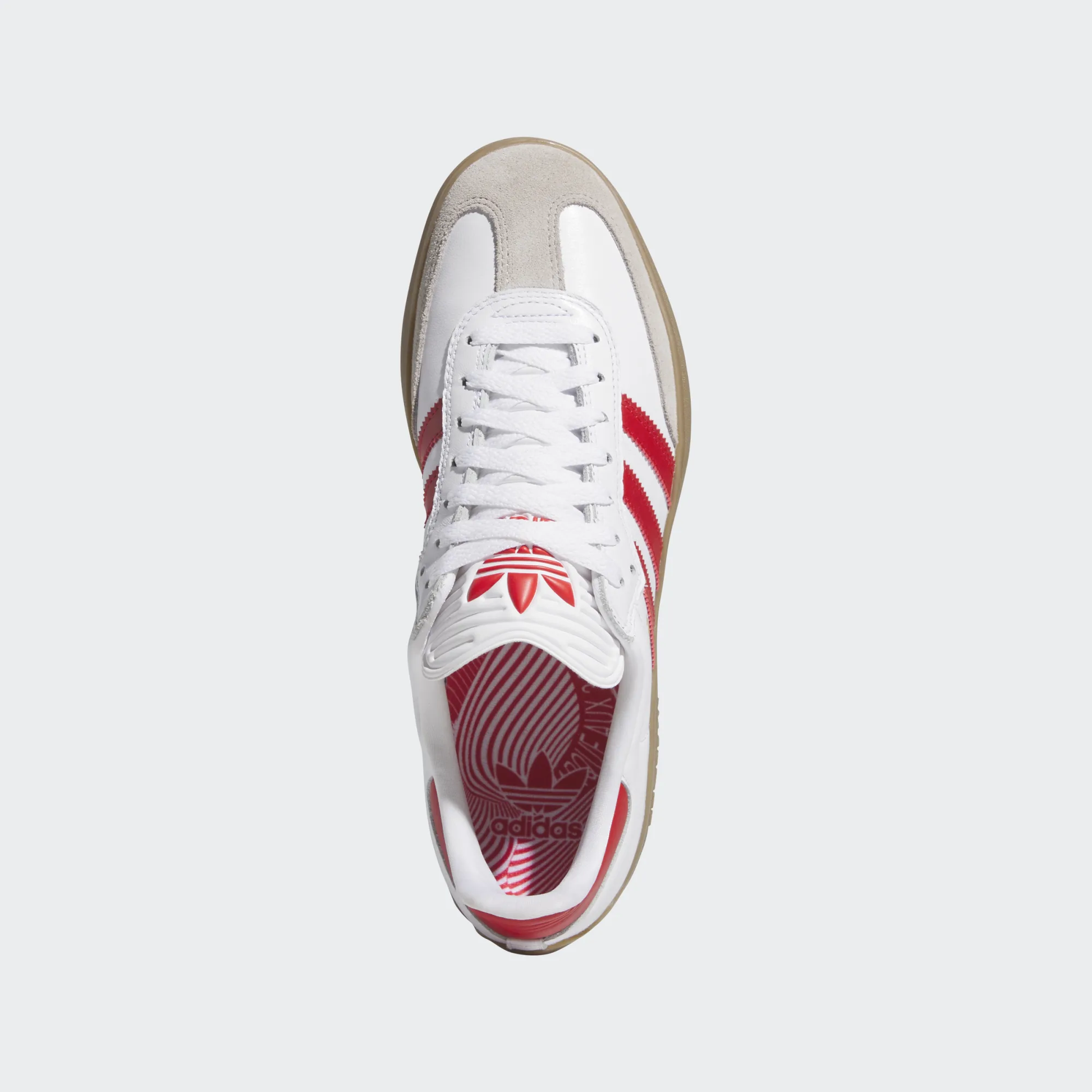 Adidas Lucas Puig Samba Pro Skate Shoes White / Better Scarlet / Gum