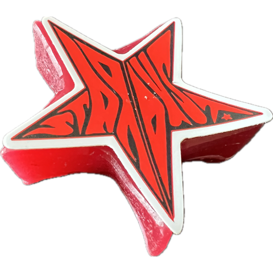 Stardust Skate Shop Cherry Red Star Wax By Lavis Wax Company