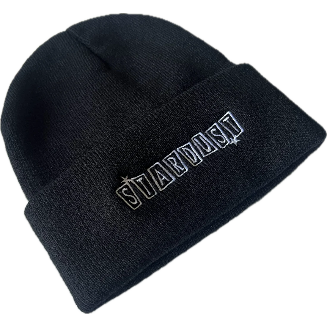 Stardust 028 Cuffed Beanie 005 Black / White