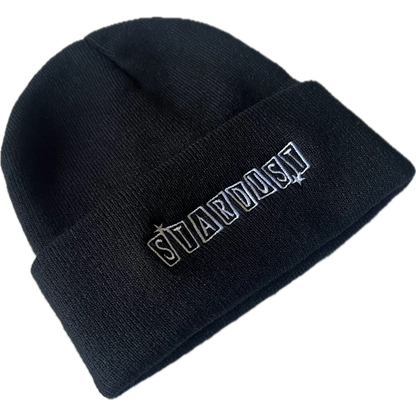 Stardust 028 Cuffed Beanie 005 Black / White