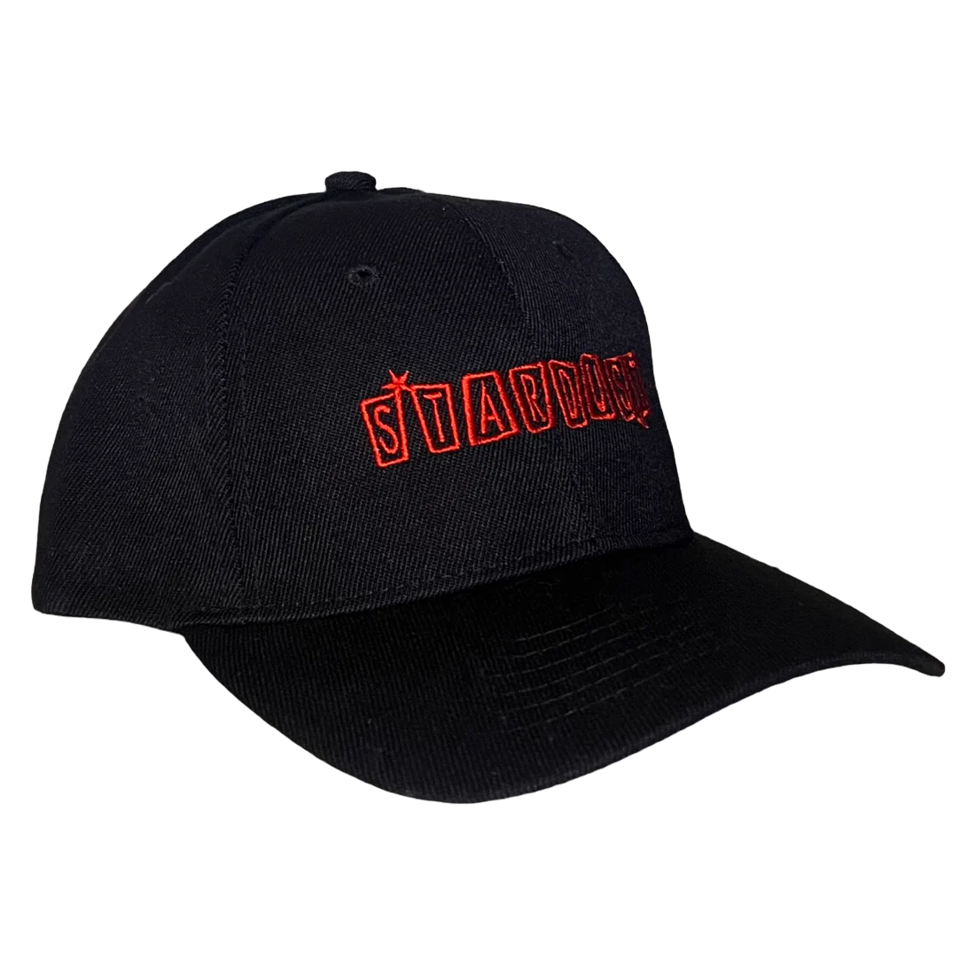 Stardust 028 Dad Hat 005 Black / Red