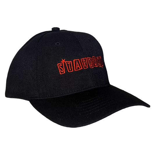 Stardust 028 Dad Hat 005 Black / Red
