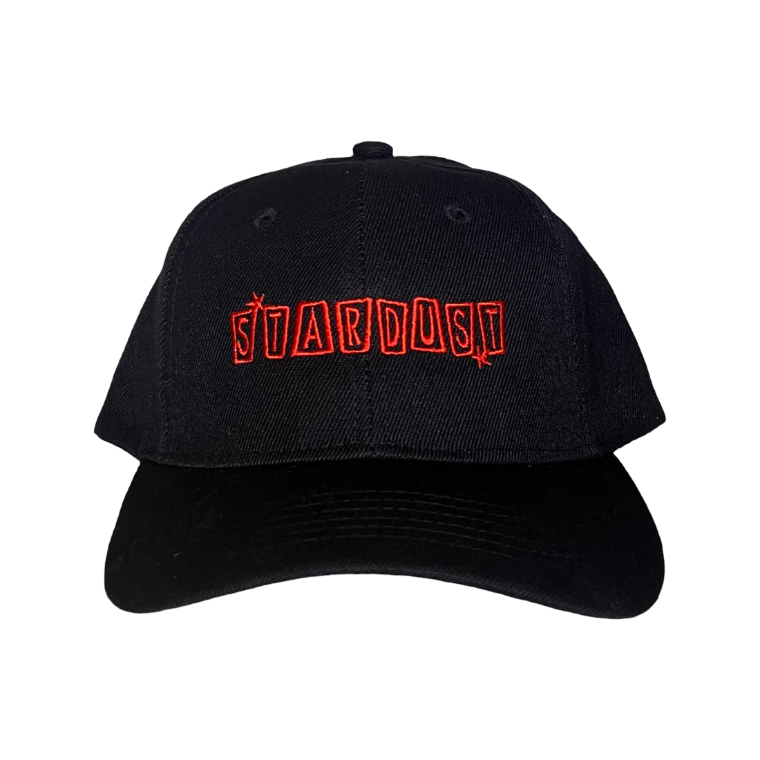 Stardust 028 Dad Hat 005 Black / Red