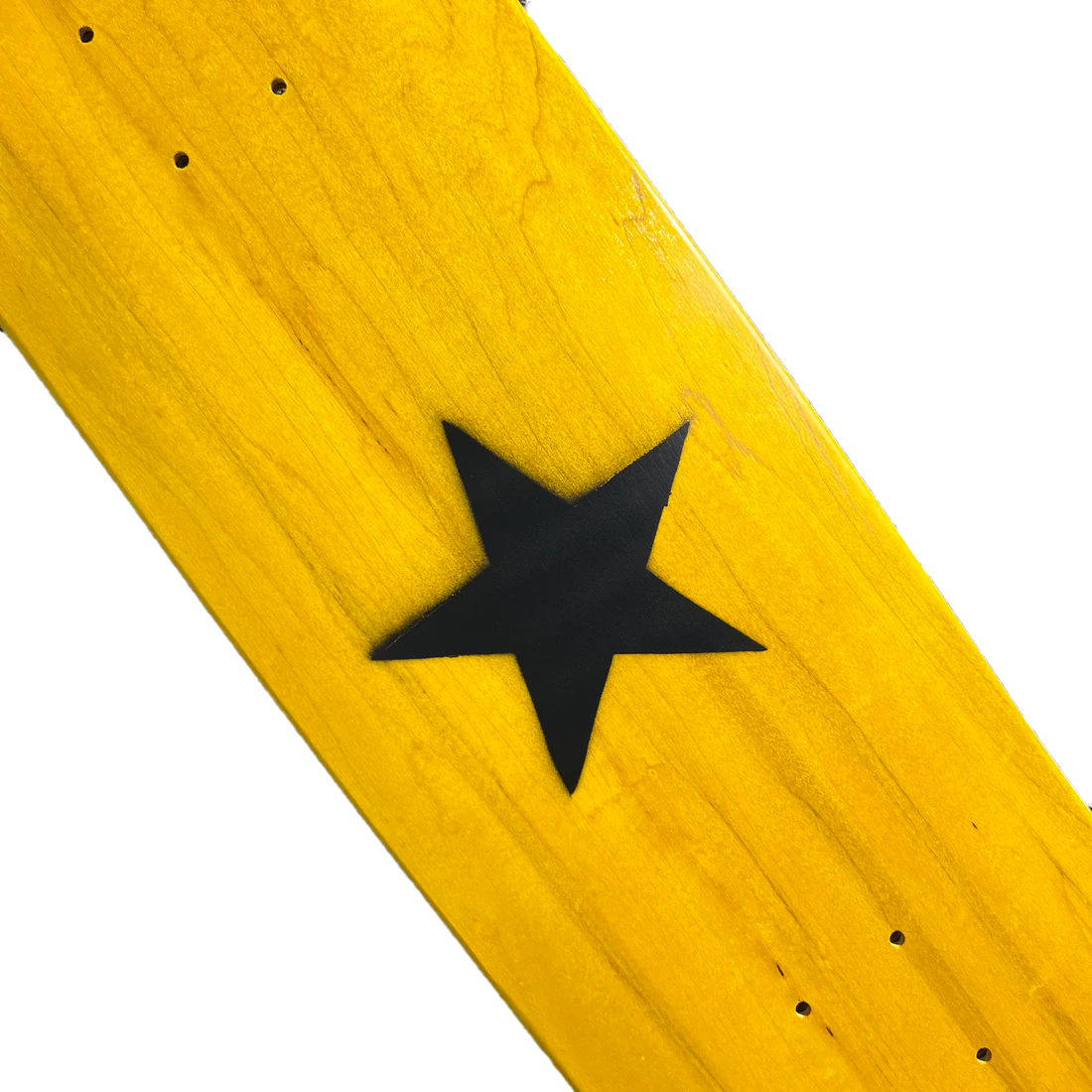 Stardust Matte Black Star Deck 003 8.5" Yellow (Full Cut)