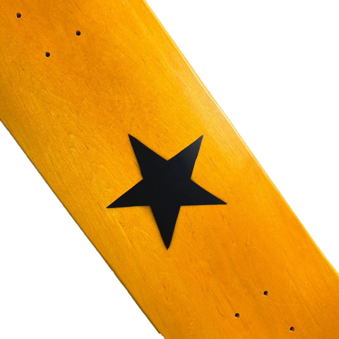 Stardust Matte Black Star Deck 003 8.375" Yellow (Standard Cut)