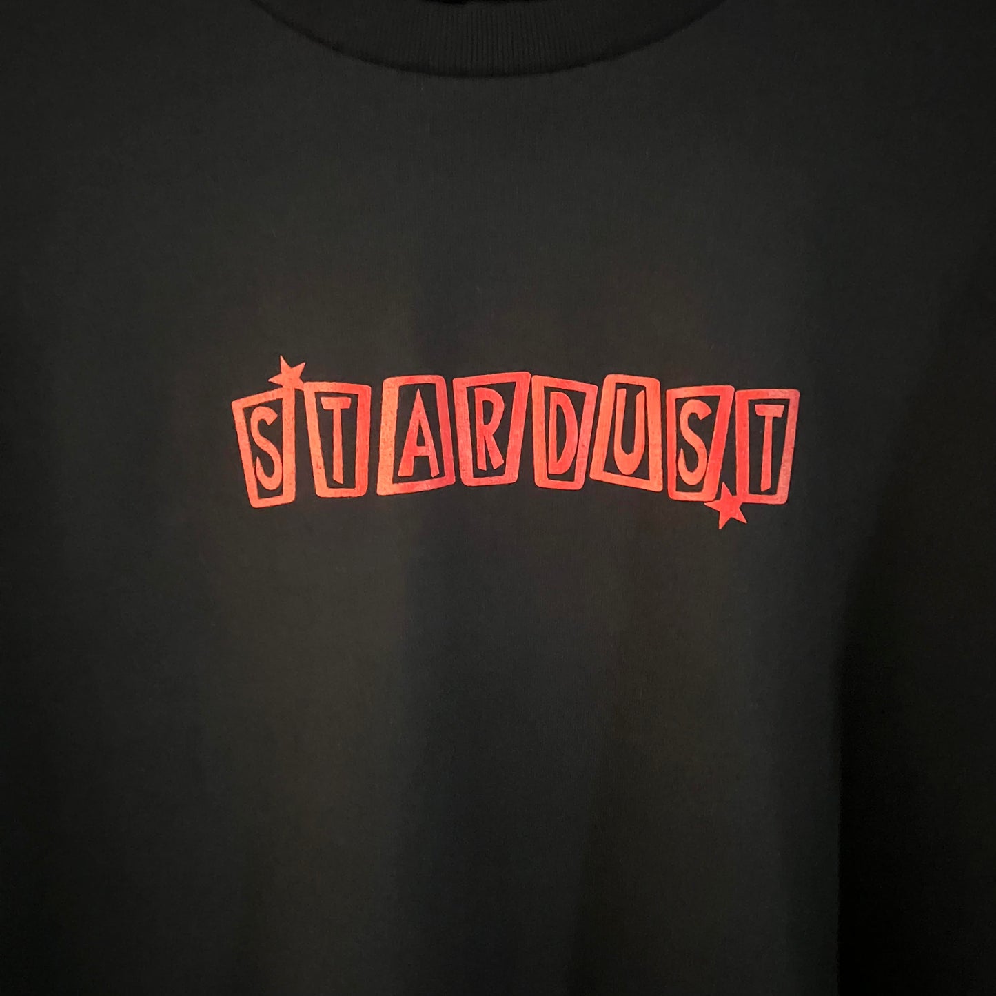 Stardust Skate Shop Tee 028 Black / Bright Red