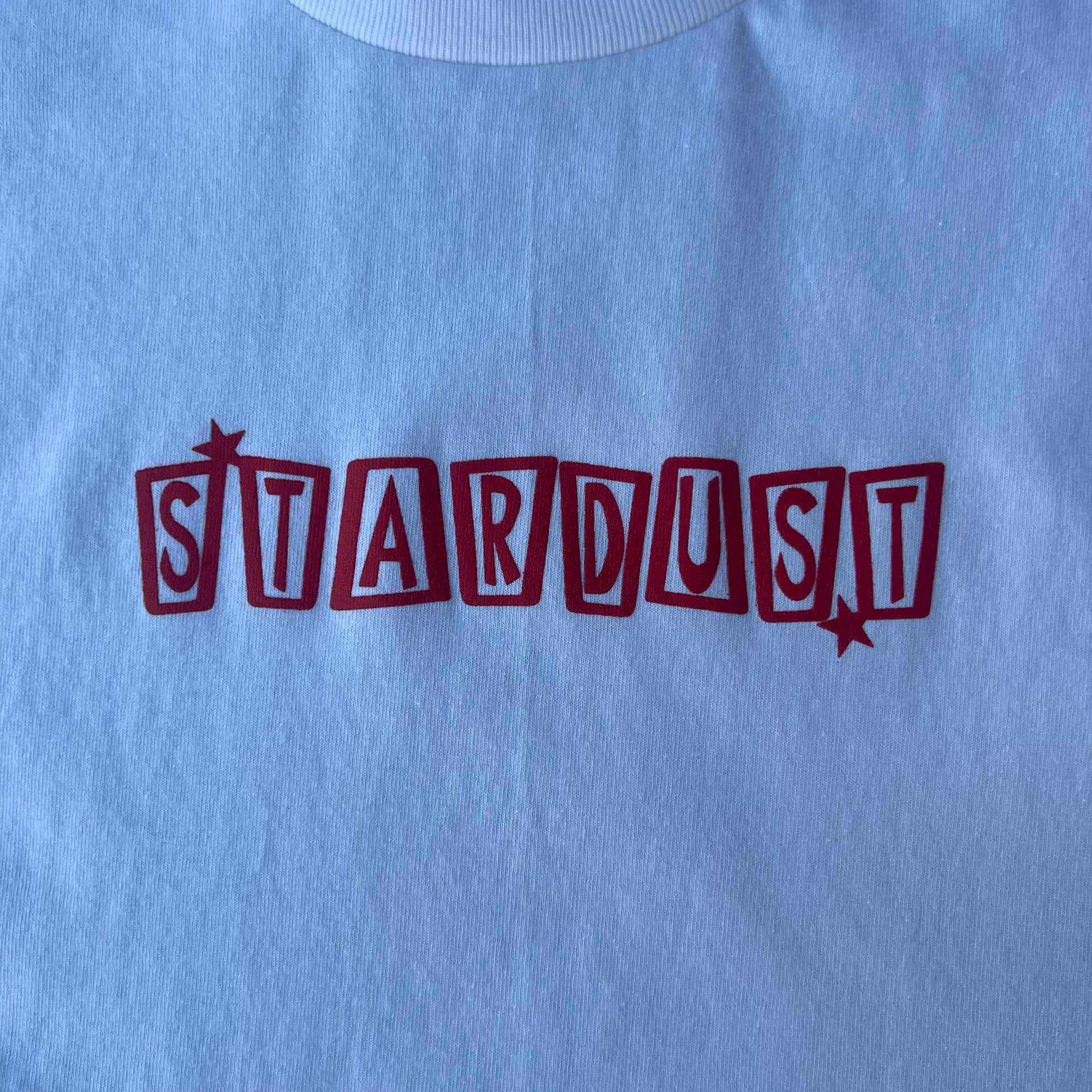 Stardust Skate Shop Tee 028 White / Bright Red