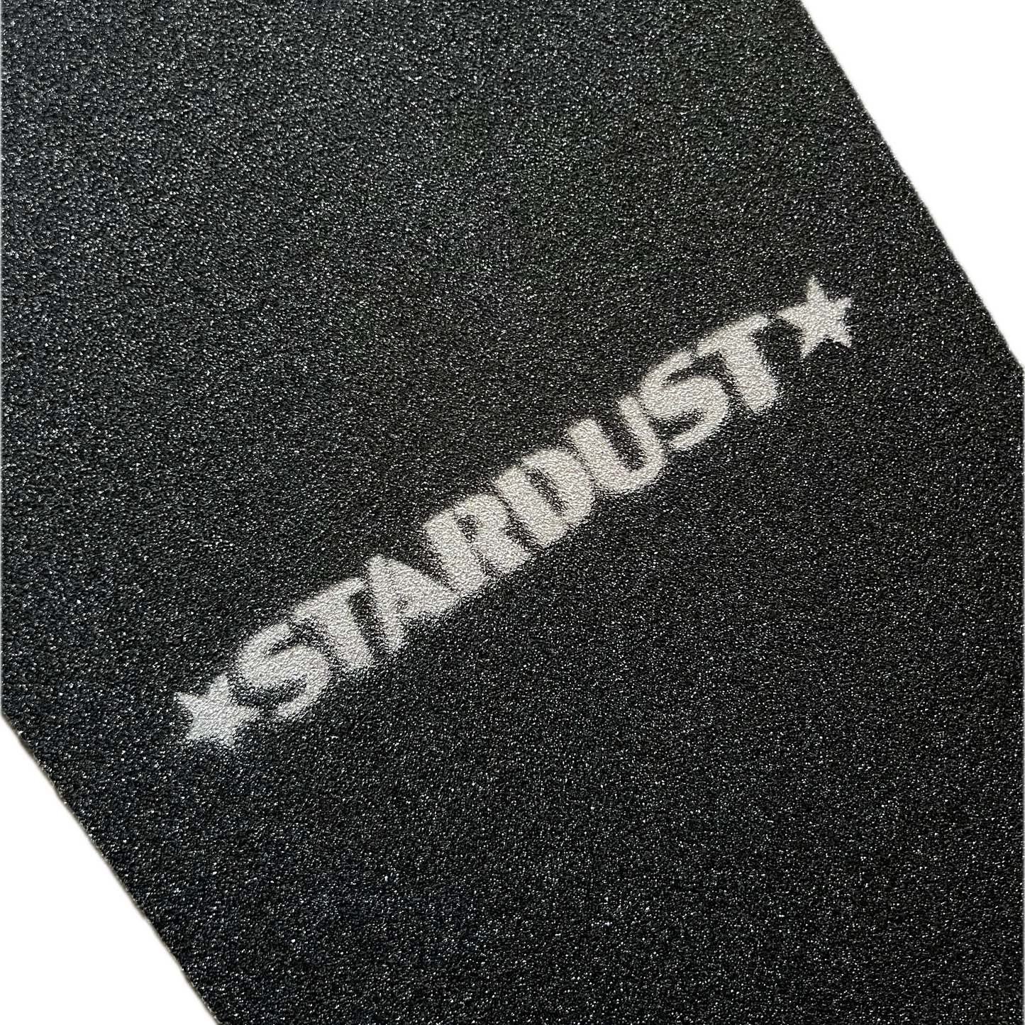 Stardust Silver Glitter Spray On Black Mob 9.0" x 33.0"