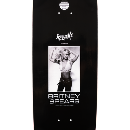 Welcome x Britney Spears Snake Popsicle Deck 8.5" Black / Pink Foil