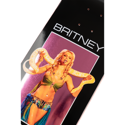 Welcome x Britney Spears Snake On Son Of Boline Deck 8.8" Black / Pink Foil