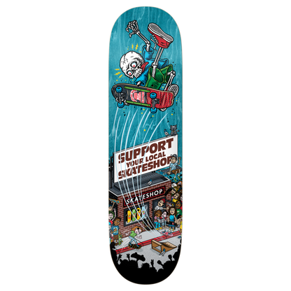 DLX Skate Shop Day 2025 Shop Keeper By Todd Bratrud Deck 8.5"