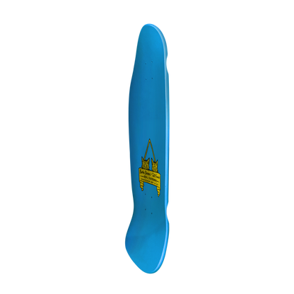 Real Skateboards Skate Shop Day 2025 Natas Kaupas "Panther" By Todd Francis Shaped Deck With Wheel Wells 10.8" Full Blue Dip