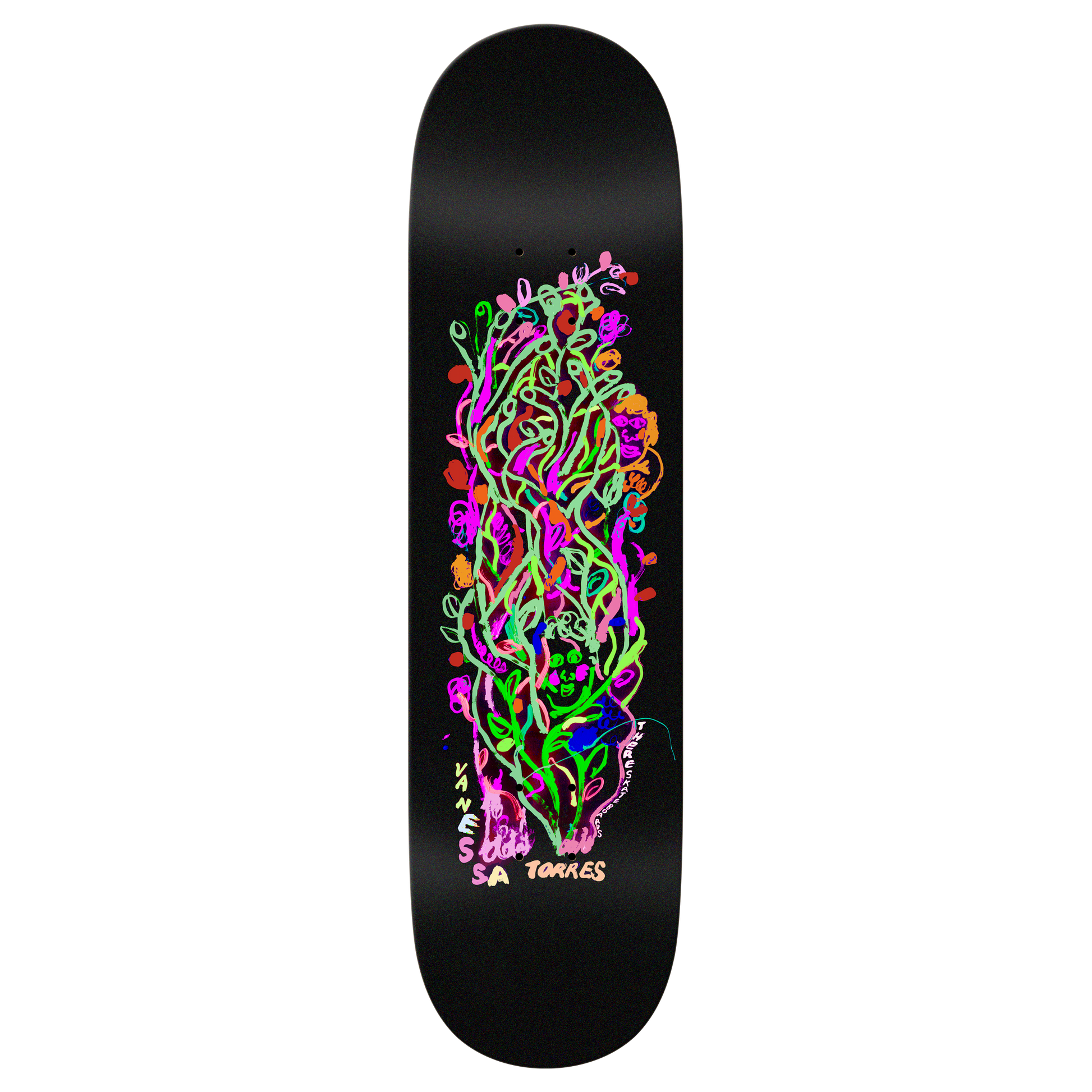 There Skateboards Skate Shop Day 2025 Vanessa Torres "Into The Wild" Guest Pro Deck 8.25" True Fit Mold