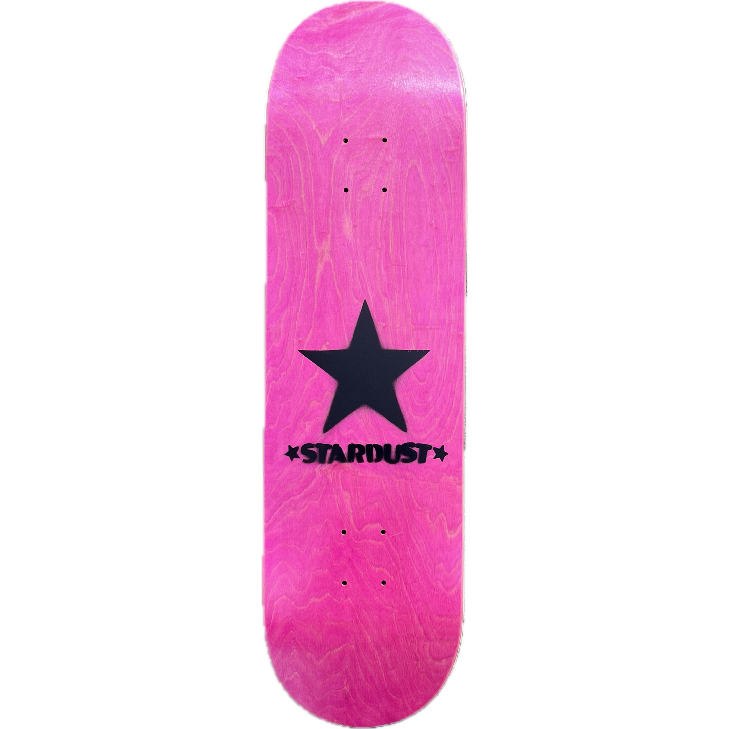 Stardust Matte Black Star Deck 8.5" Pink (Standard Cut)