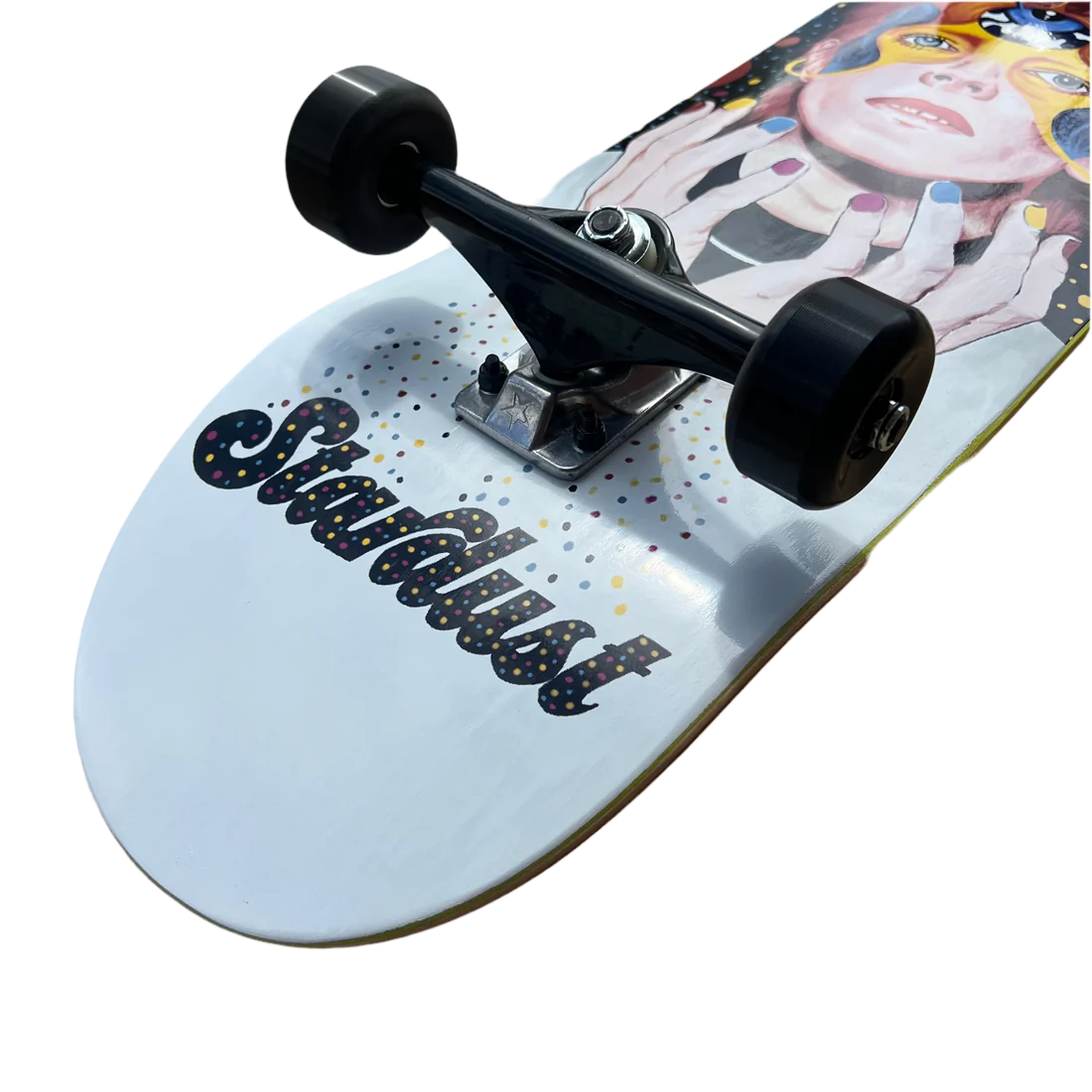 Stardust Skate Shop "Starman" By Jackson Davis Pre-Built Complete 8.38" x 32.0"