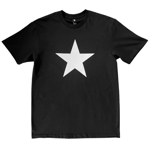 Stardust Skate Shop "STAR" Tee 031 Black / White