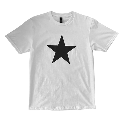 Stardust Skate Shop "STAR" Tee 031 White / Black