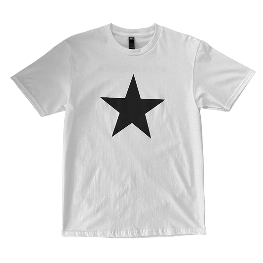 Stardust Skate Shop "STAR" Tee 031 White / Black