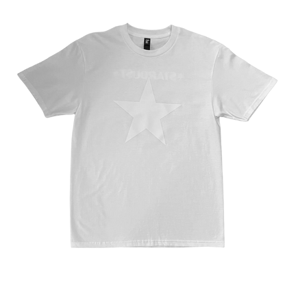 Stardust Skate Shop "STAR" Tee 031 White / White