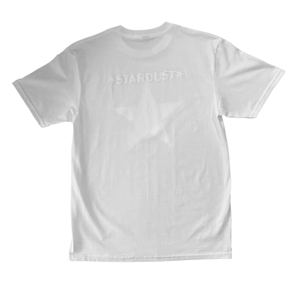 Stardust Skate Shop "STAR" Tee 031 White / White