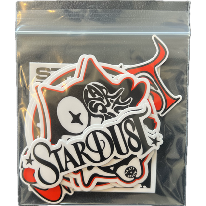 Stardust Skate Shop Sticker Pack 001 (Five Designs / Ten Stickers)