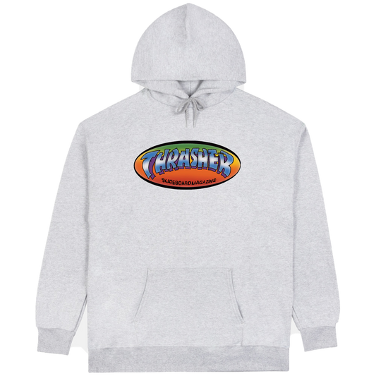 Thrasher Ninety-Five By Spanky Hoody Ash Grey