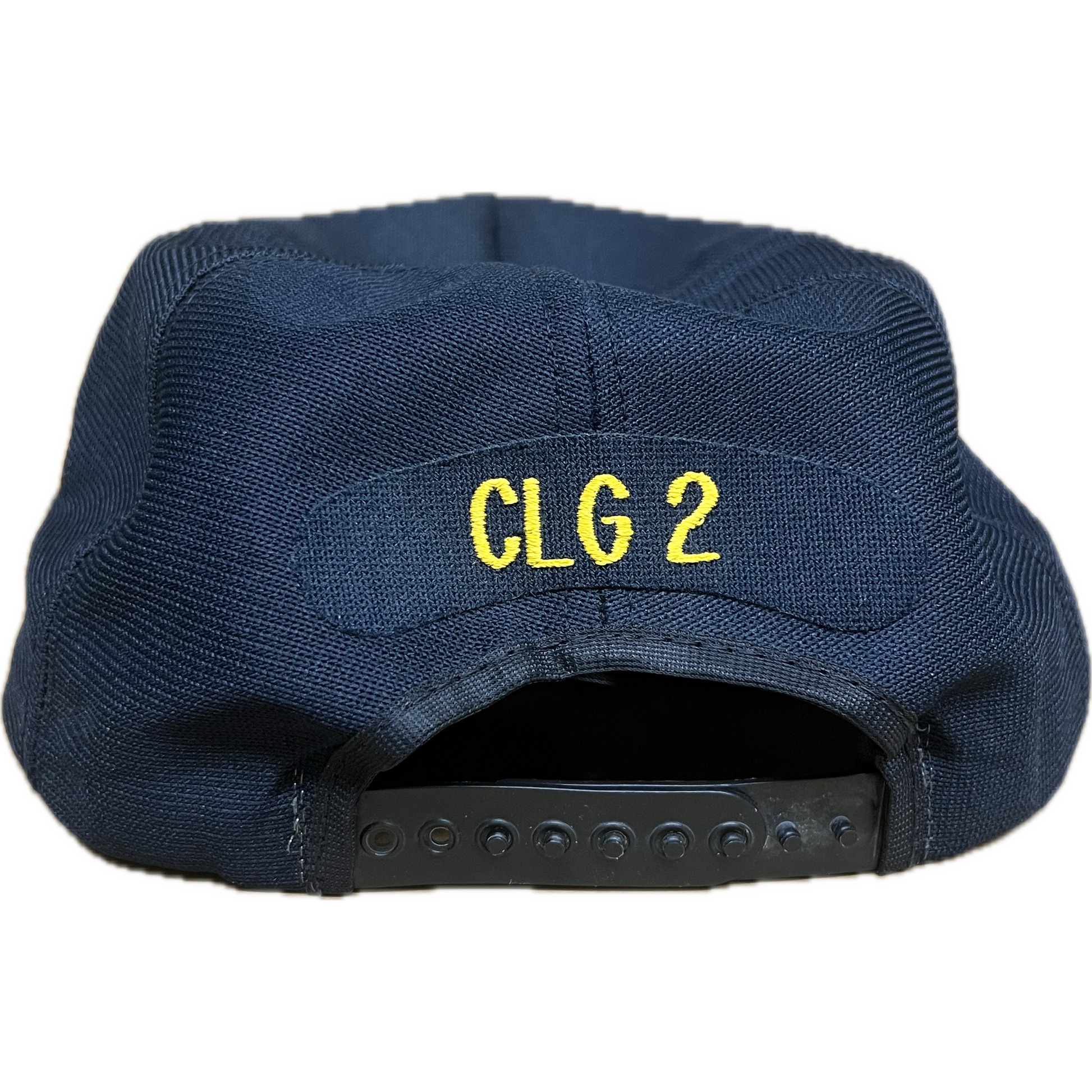 Vintage USS Monongahela (AO-178) Snapback Hat - Navy Blue