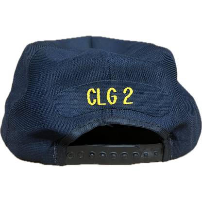 Vintage USS Monongahela (AO-178) Snapback Hat - Navy Blue