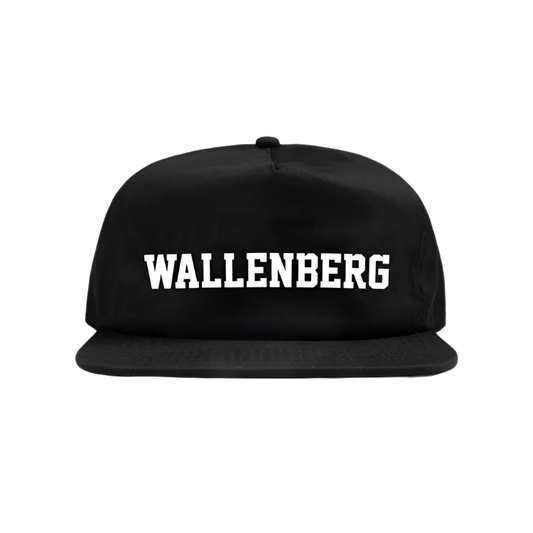 Thrasher Wallenberg Snapback Hat Black