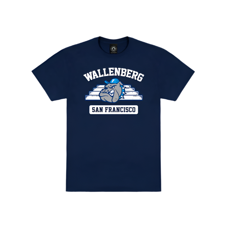 Thrasher Wallenberg Tee Navy