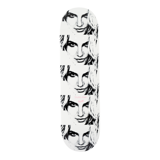 Welcome x Britney Spears World Popsicle Deck 8.5" Full White Dip