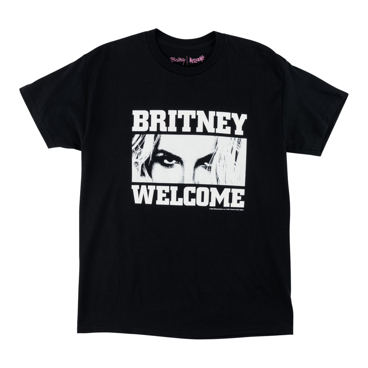 Welcome x Britney Spears World Ends Graphic Tee Black