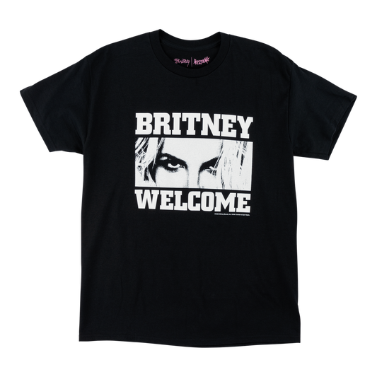 Welcome x Britney Spears World Ends Graphic Tee Black