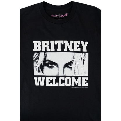 Welcome x Britney Spears World Ends Graphic Tee Black