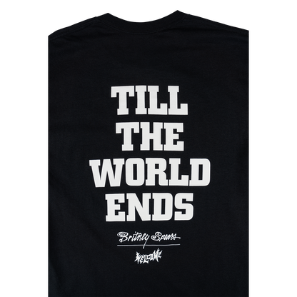 Welcome x Britney Spears World Ends Graphic Tee Black