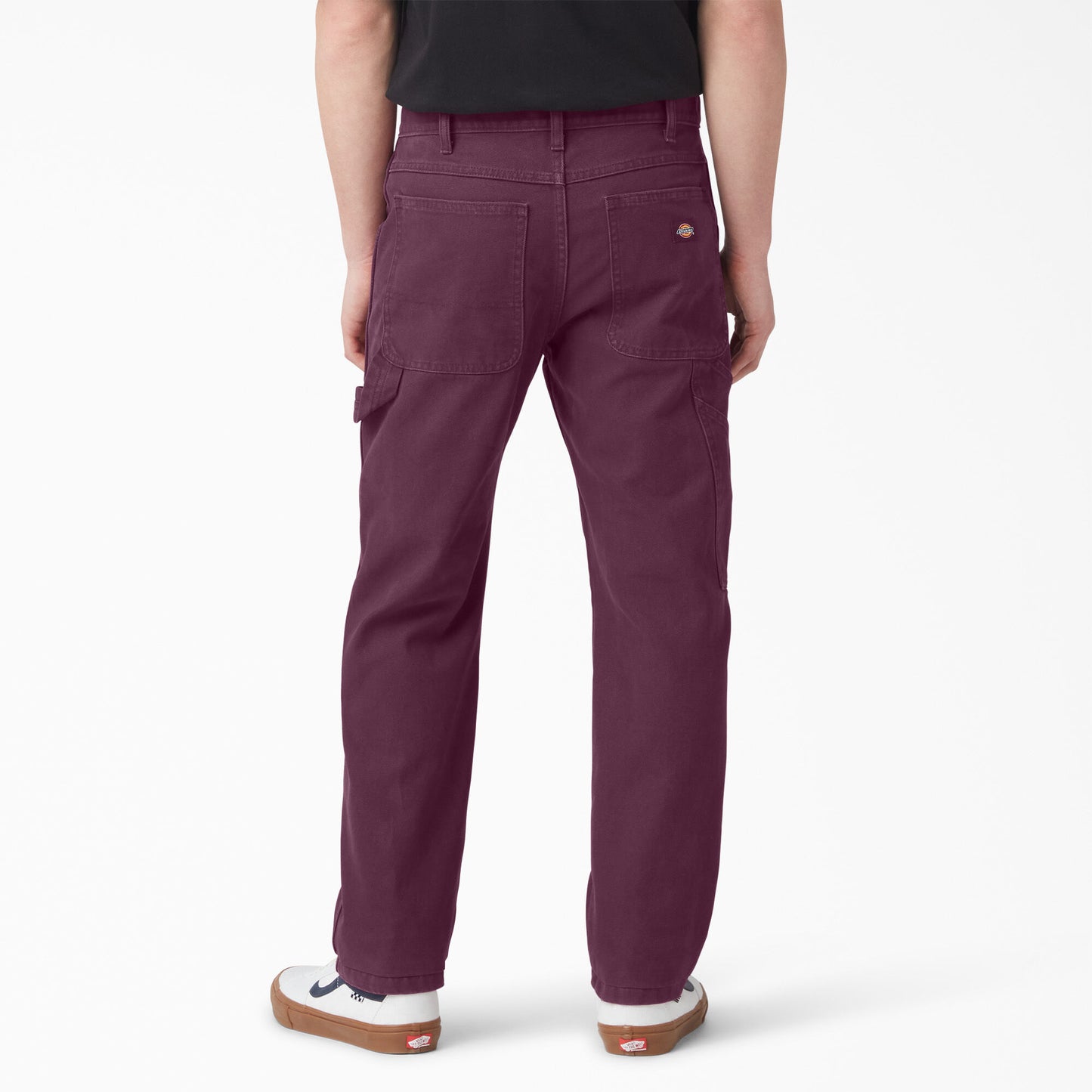 Dickies Stonewashed Duck Carpenter Pants Stonewashed Grape Wine