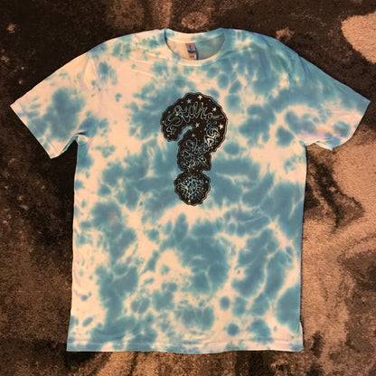 Stardust Uncertainty Tee 002 Tie Dye / Black