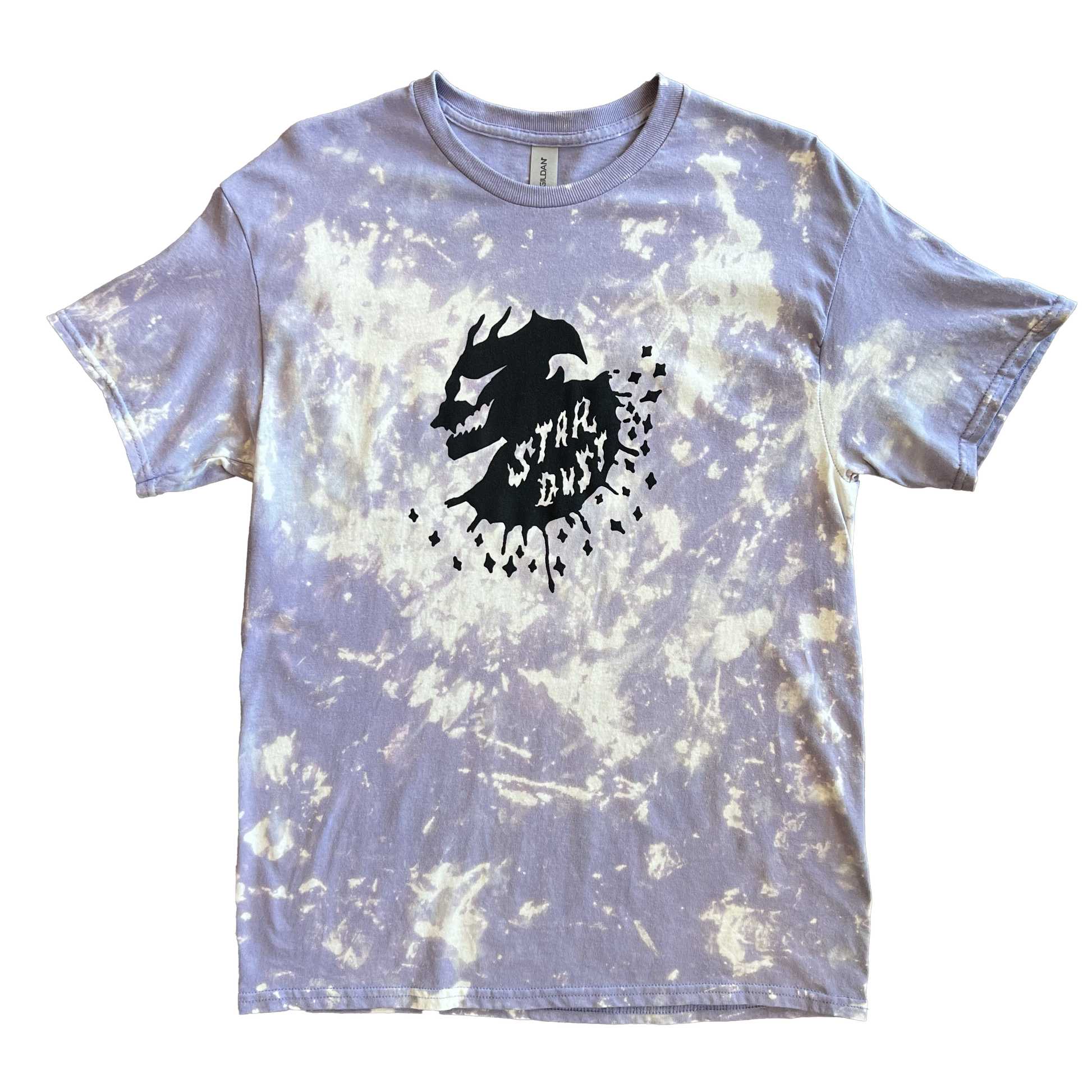 Stardust Devil Man Tee 018 Bleached Violet / Black